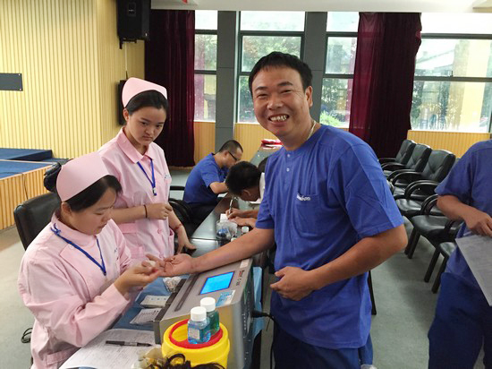 血液連接你我大愛感動(dòng)星城——記山河智能2016年夏季無(wú)償獻(xiàn)血活動(dòng)