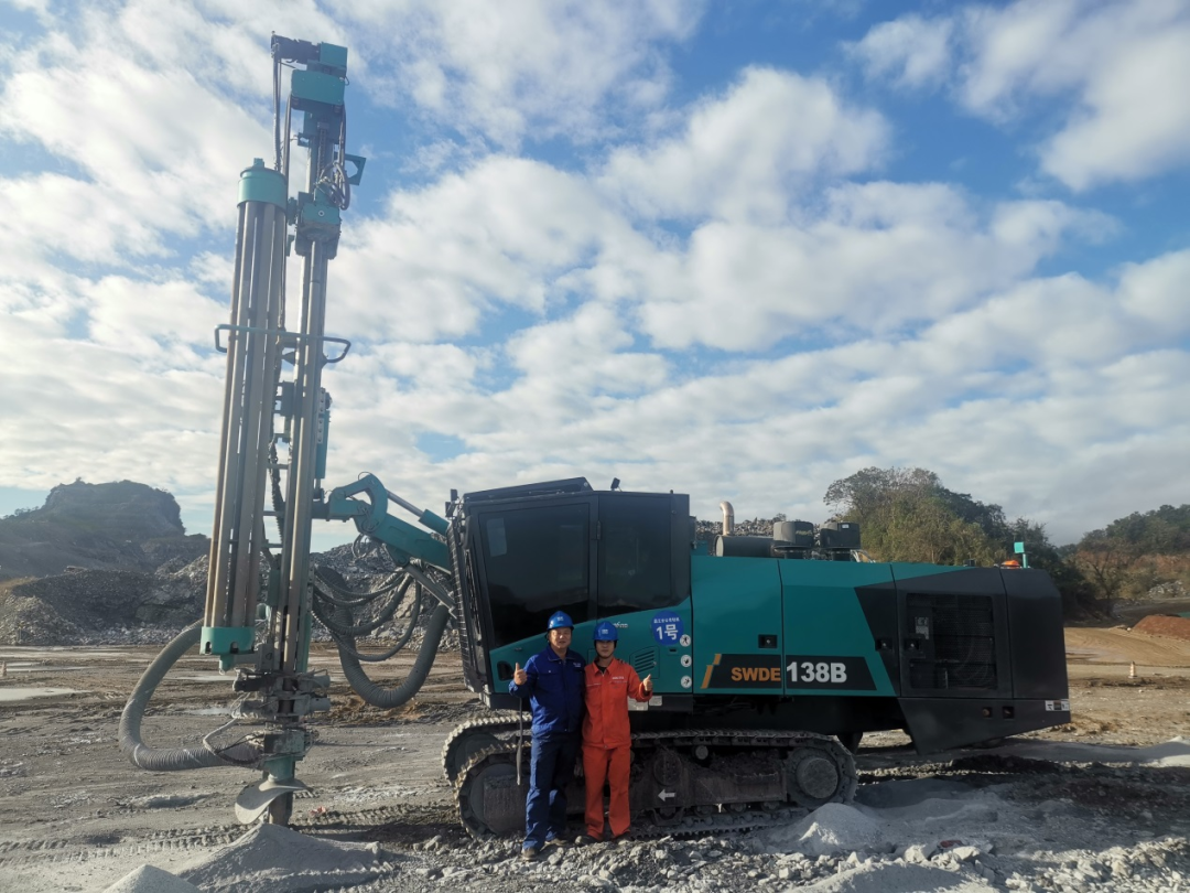 追加訂單！山河智能一體化潛孔鉆機助力海南華潤水泥獲好評