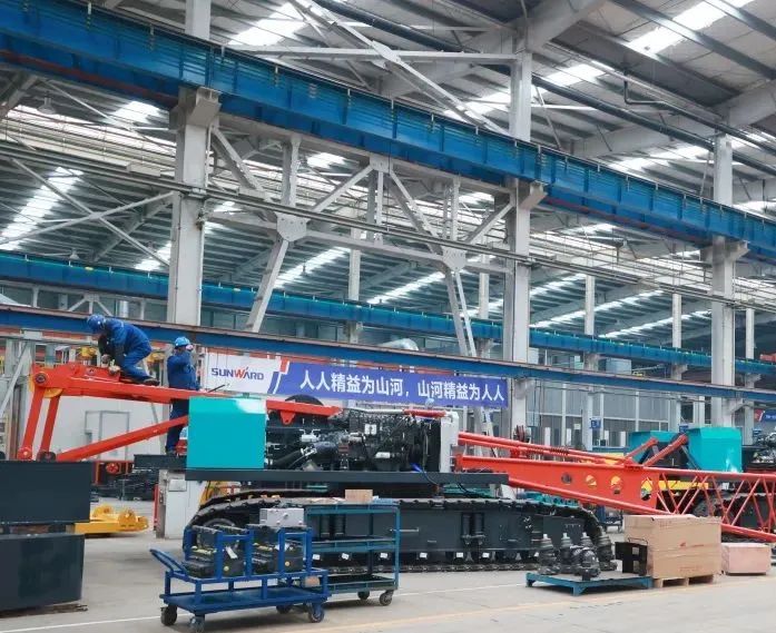 向著沖刺目標全力以赴！山河智能正式開工