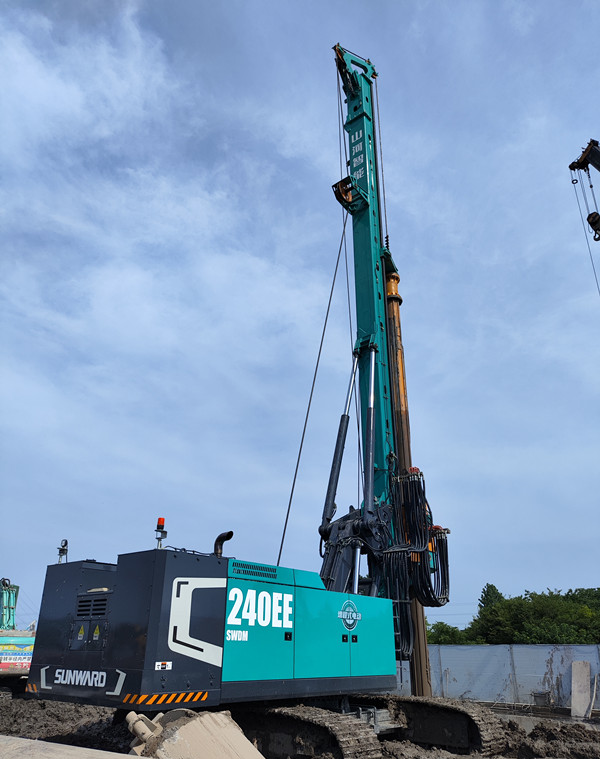 出道即巔峰！山河智能增程式電動旋挖鉆機硬核給“利”