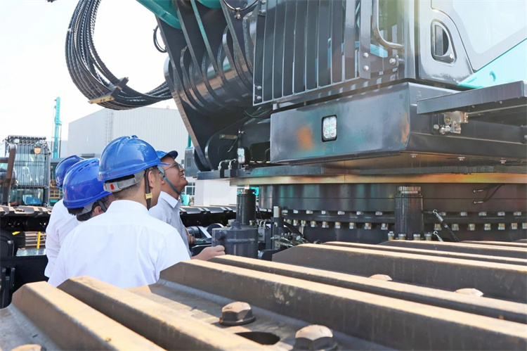 山河智能樁工機械再添強將！SWDM800H旋挖鉆機順利下線