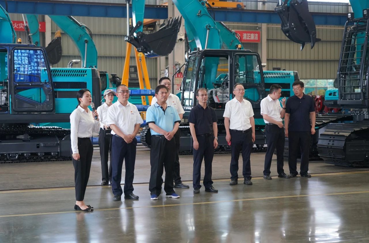 中國貿(mào)促會調研山河智能