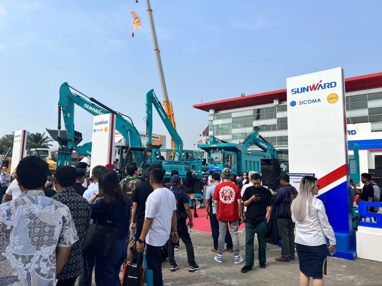 深耕細(xì)作，逆勢(shì)增長(zhǎng)！山河智能盛裝亮相印尼雅加達(dá)礦業(yè)展