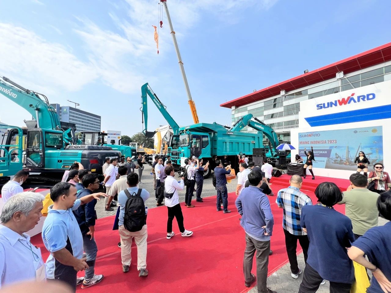 深耕細(xì)作，逆勢(shì)增長(zhǎng)！山河智能盛裝亮相印尼雅加達(dá)礦業(yè)展