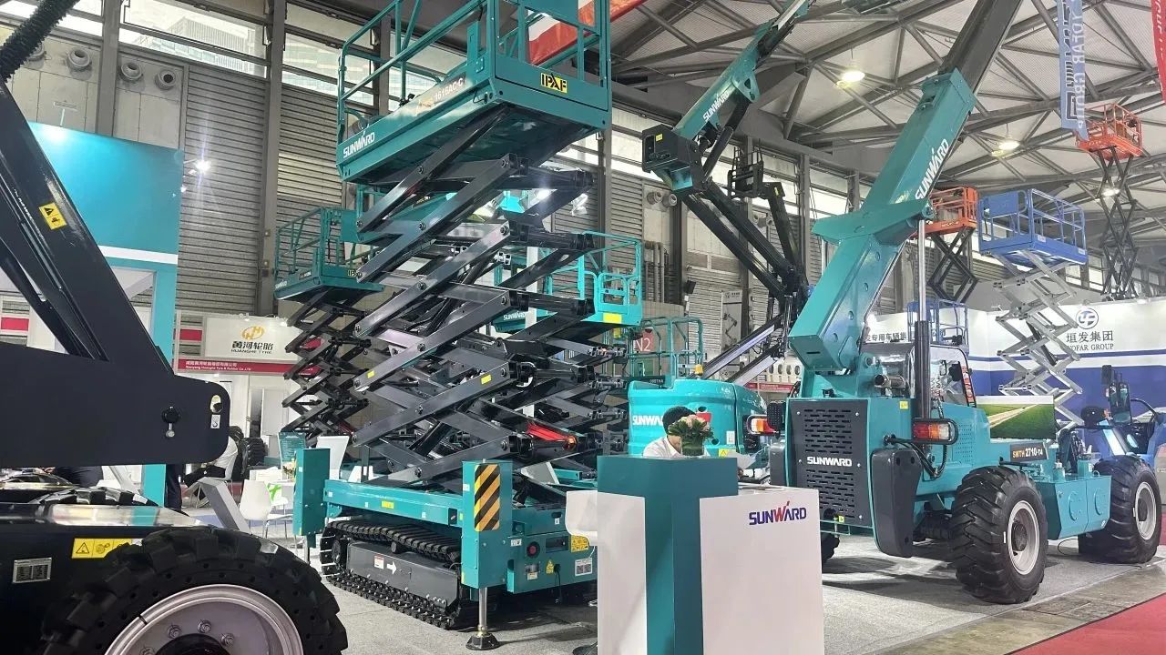 精品出擊，閃耀魔都！山河智能全系列高空機械亮相2023亞洲國際高空展