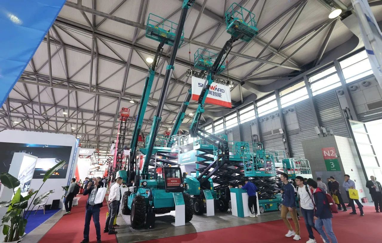 精品出擊，閃耀魔都！山河智能全系列高空機械亮相2023亞洲國際高空展