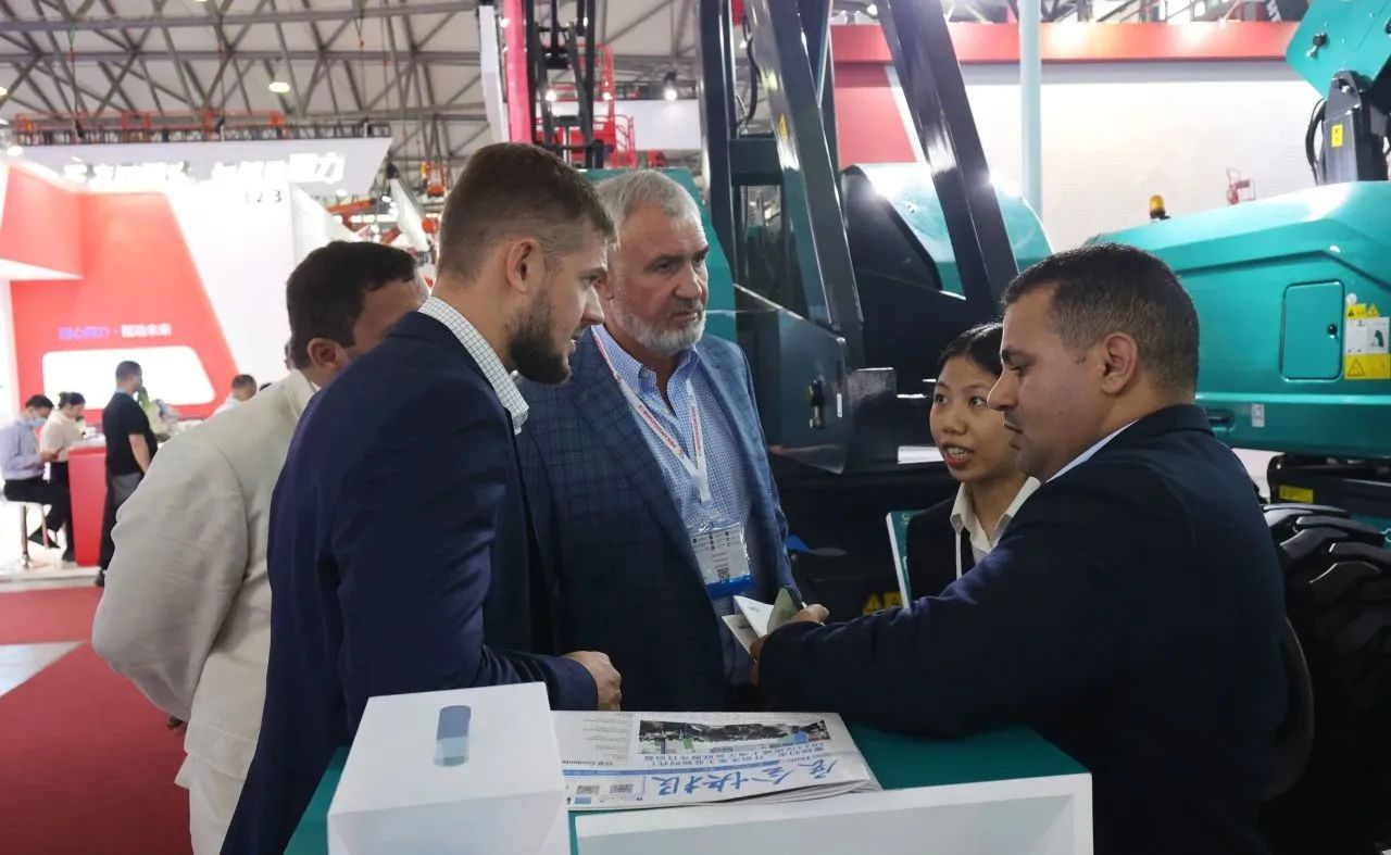 精品出擊，閃耀魔都！山河智能全系列高空機械亮相2023亞洲國際高空展