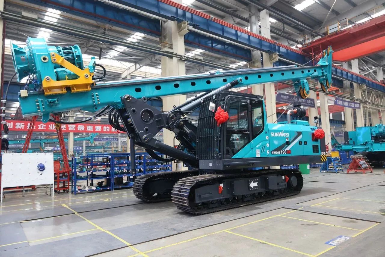 持續(xù)火熱交付！山河智能SWDM190JN旋挖鉆機備受全國各地客戶青睞