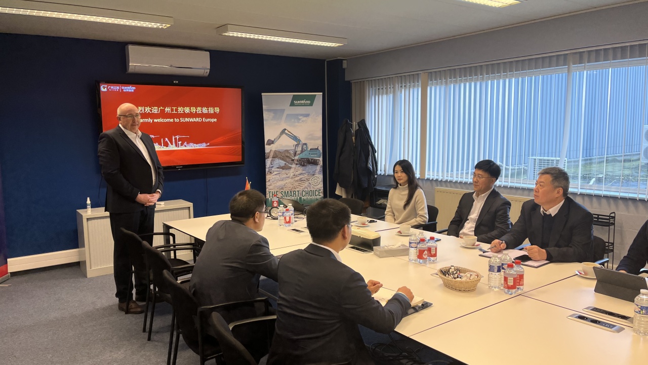 廣州工控黨委書記、董事長景廣軍率隊赴山河智能歐洲子公司考察
