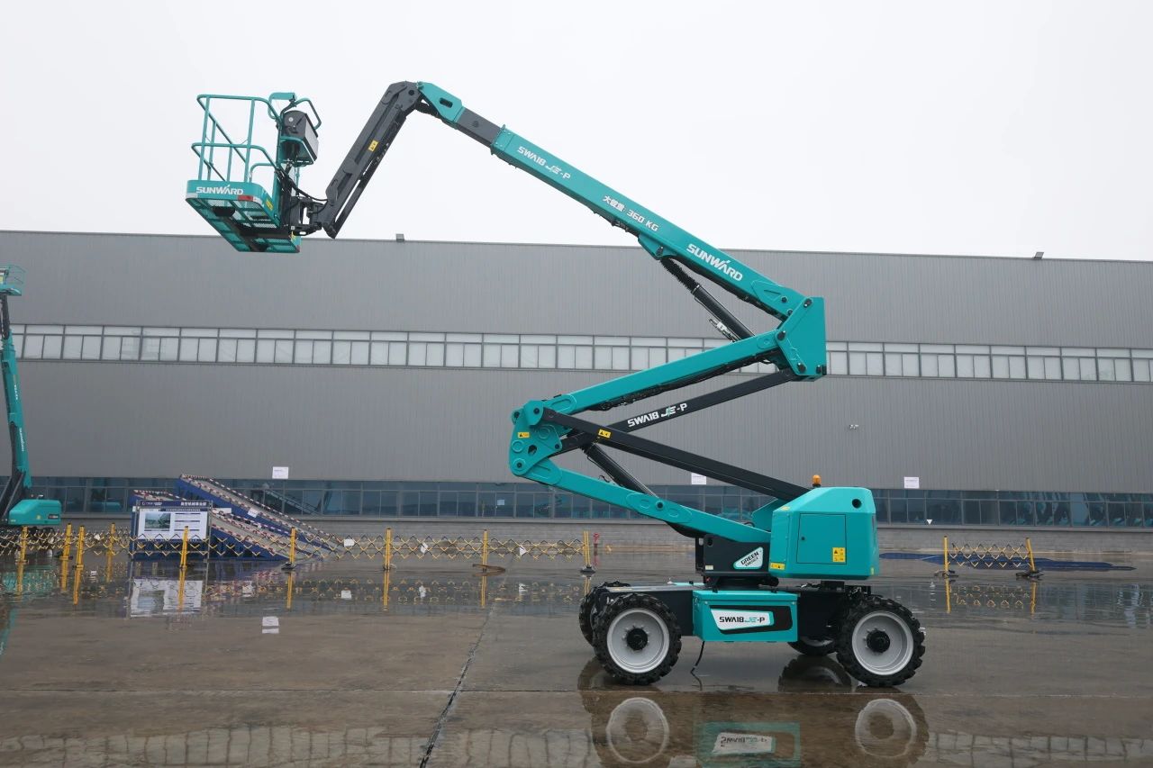 又雙叒叕上新了！山河智能首款雙載荷電動曲臂式高空作業(yè)平臺順利下線