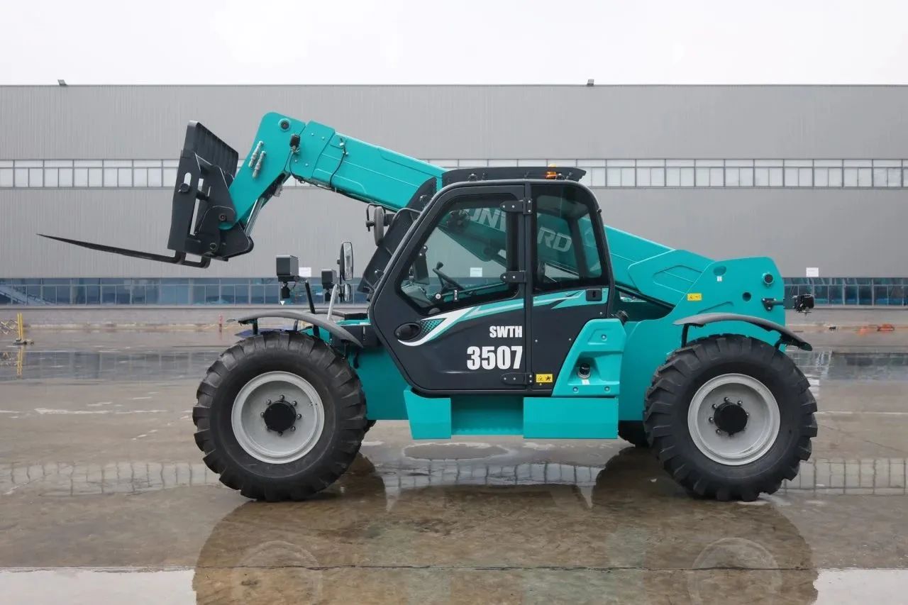 “猛將”出擊，需求火爆！山河智能新一代伸縮臂叉裝車成功下線