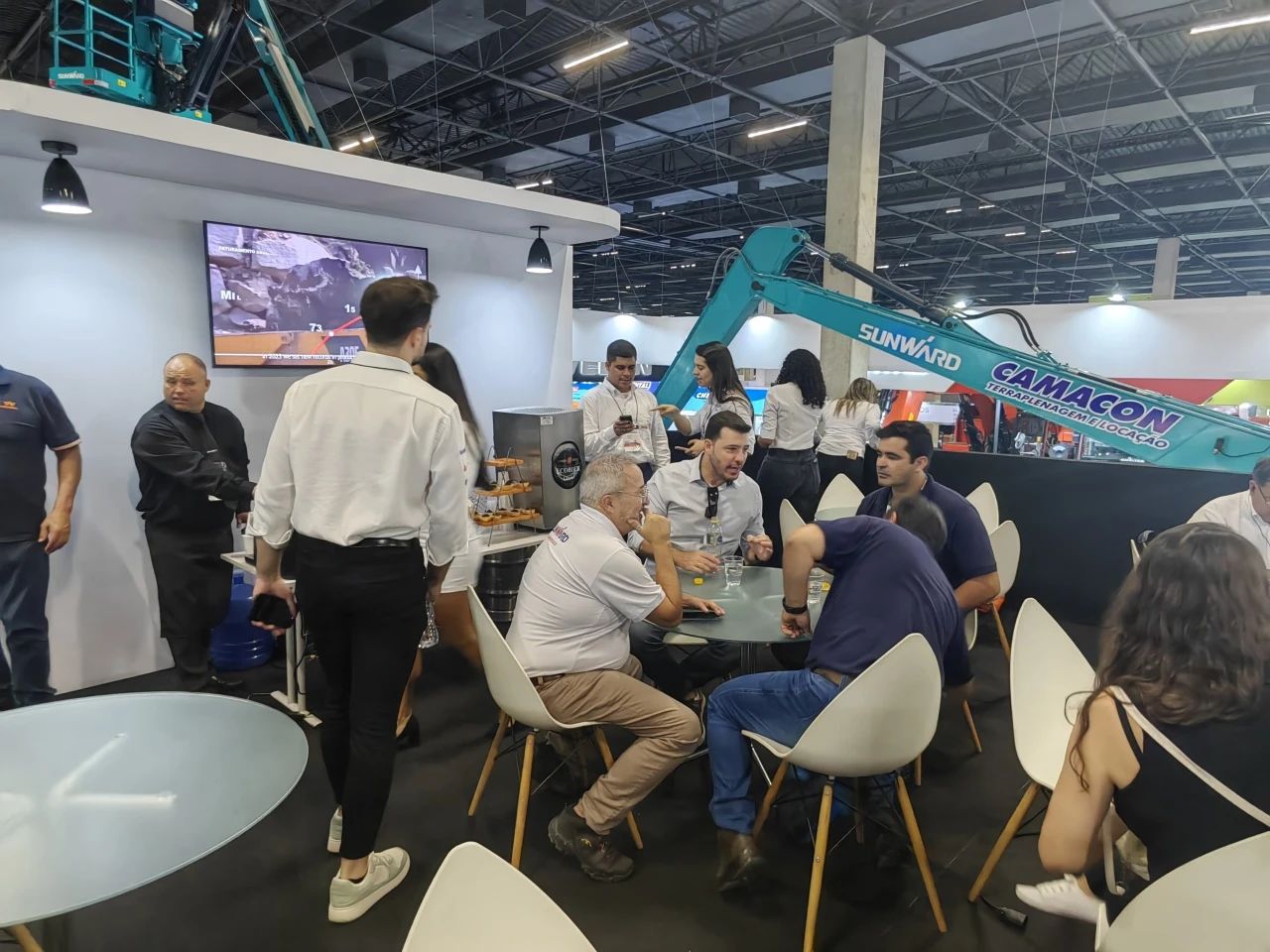 展出設(shè)備銷售一空！山河智能亮相2024巴西礦業(yè)展覽會！