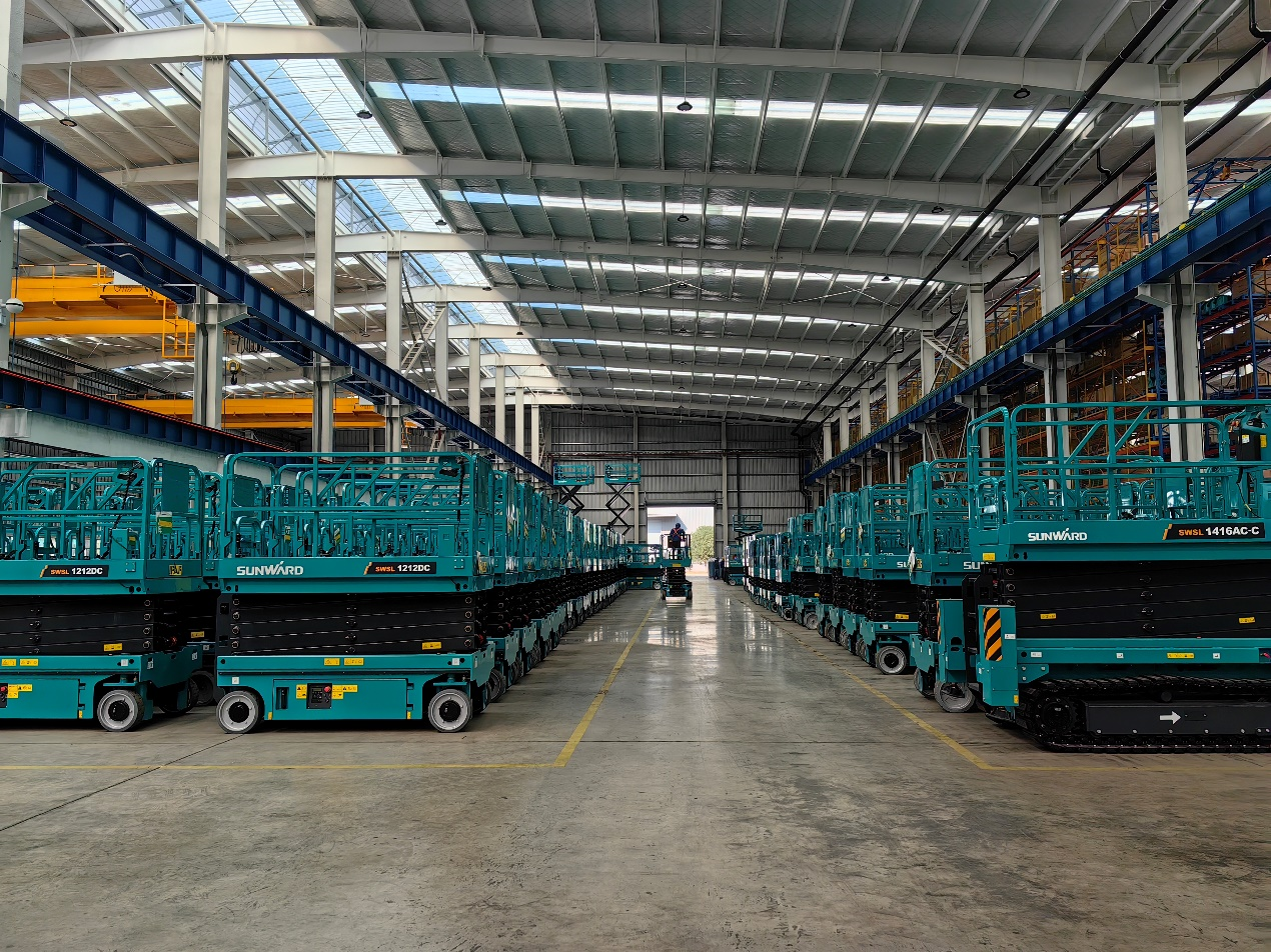 高空機(jī)械單日發(fā)貨創(chuàng)新高！單月海外發(fā)貨破記錄！