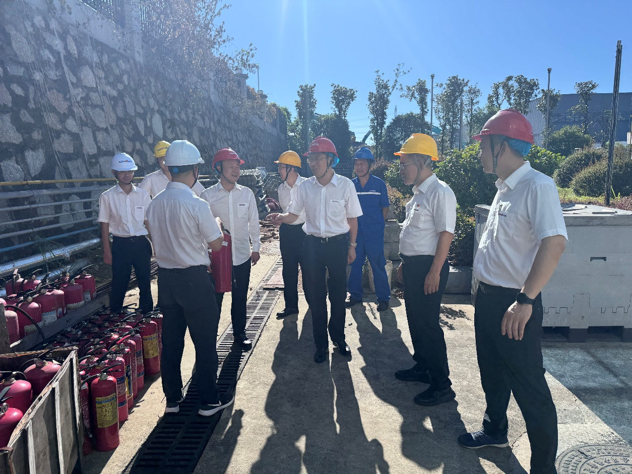 戰(zhàn)高溫，保安全--山河智能開(kāi)展高溫防暑專(zhuān)項(xiàng)安全檢查