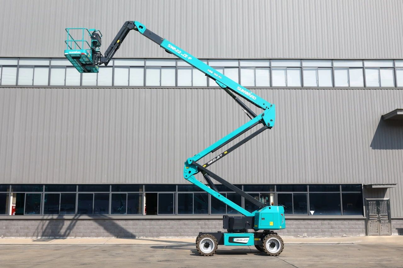 高可靠、高安全、高性能！山河智能新一代P系列電動(dòng)臂式高空作業(yè)平臺(tái)成功下線