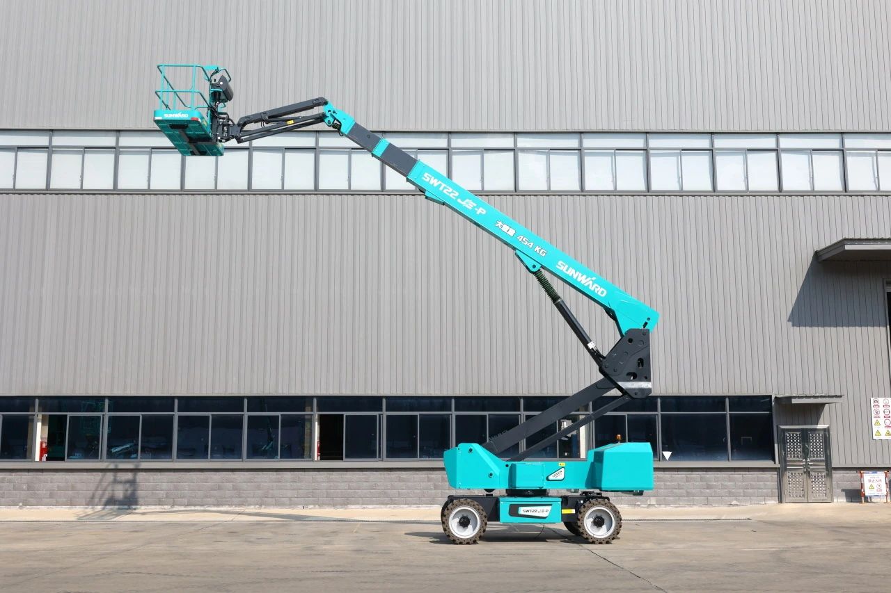 高可靠、高安全、高性能！山河智能新一代P系列電動(dòng)臂式高空作業(yè)平臺(tái)成功下線