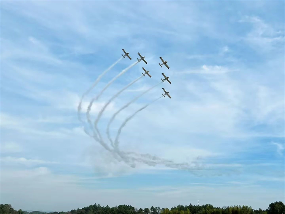 十年織得山河秀，踐行初心創(chuàng)未來(lái)！山河飛行表演隊(duì)成立10周年慶典活動(dòng)隆重舉行