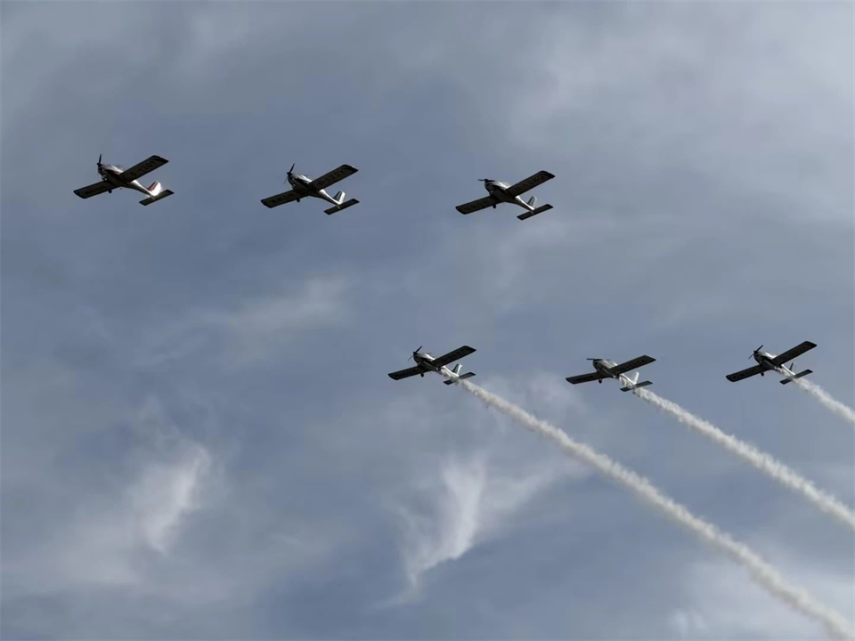 十年織得山河秀，踐行初心創(chuàng)未來(lái)！山河飛行表演隊(duì)成立10周年慶典活動(dòng)隆重舉行