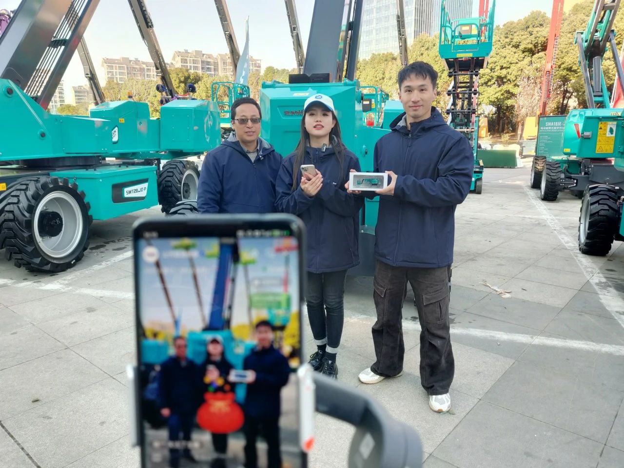 登“高”向“新”，山河智能亮相第九屆全國高空作業(yè)平臺租賃大會