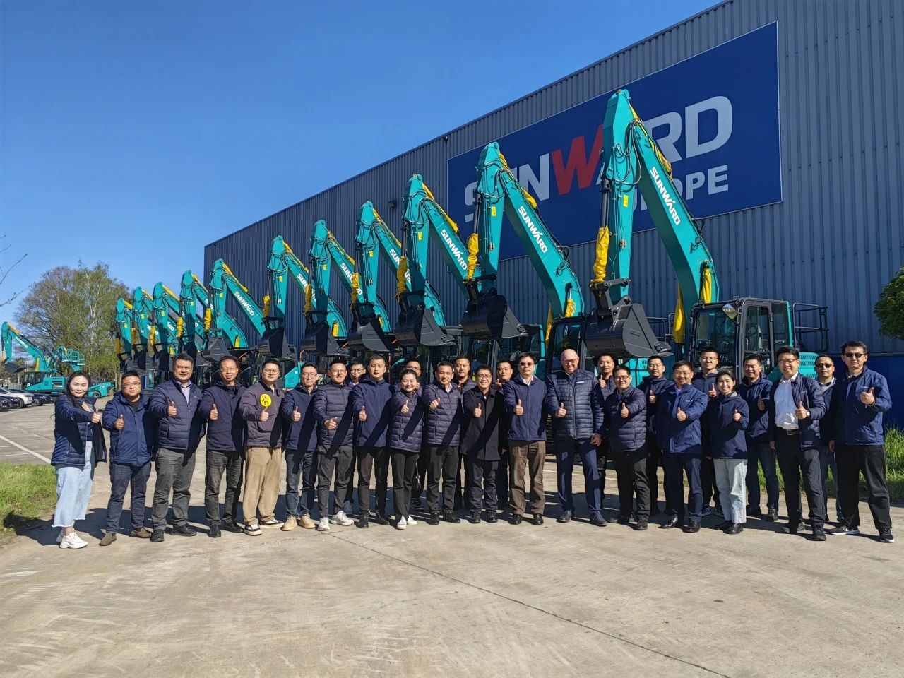 山河智能董事長付向東帶隊赴歐洲子公司考察調(diào)研