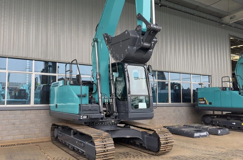 聚焦市場需求，山河智能三款精品工程液壓挖掘機成功下線