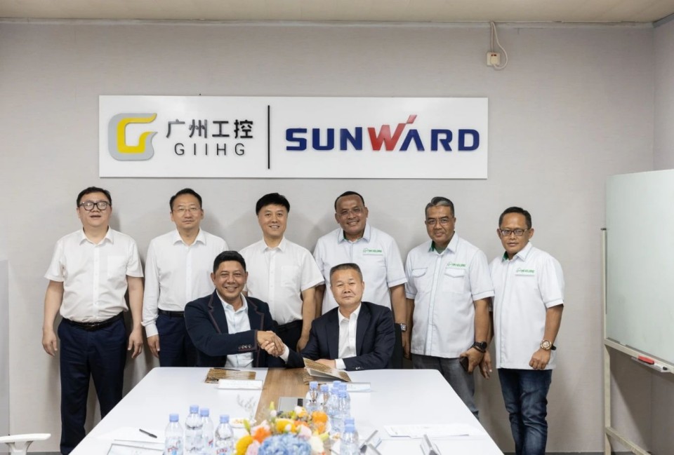 廣州工控集團(tuán)黨委書(shū)記、董事長(zhǎng)景廣軍率隊(duì)考察山河智能印尼子公司