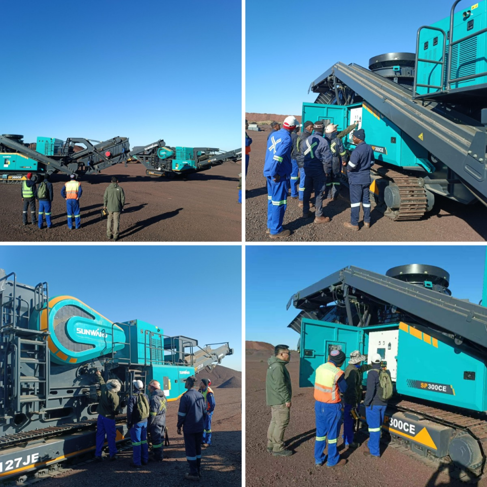 山河智能破碎篩分成套設(shè)備成功登陸非洲市場，共繪合作共贏新篇章