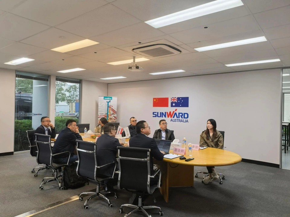 廣州工控集團總經(jīng)理王福鑄率隊考察山河智能澳大利亞子公司