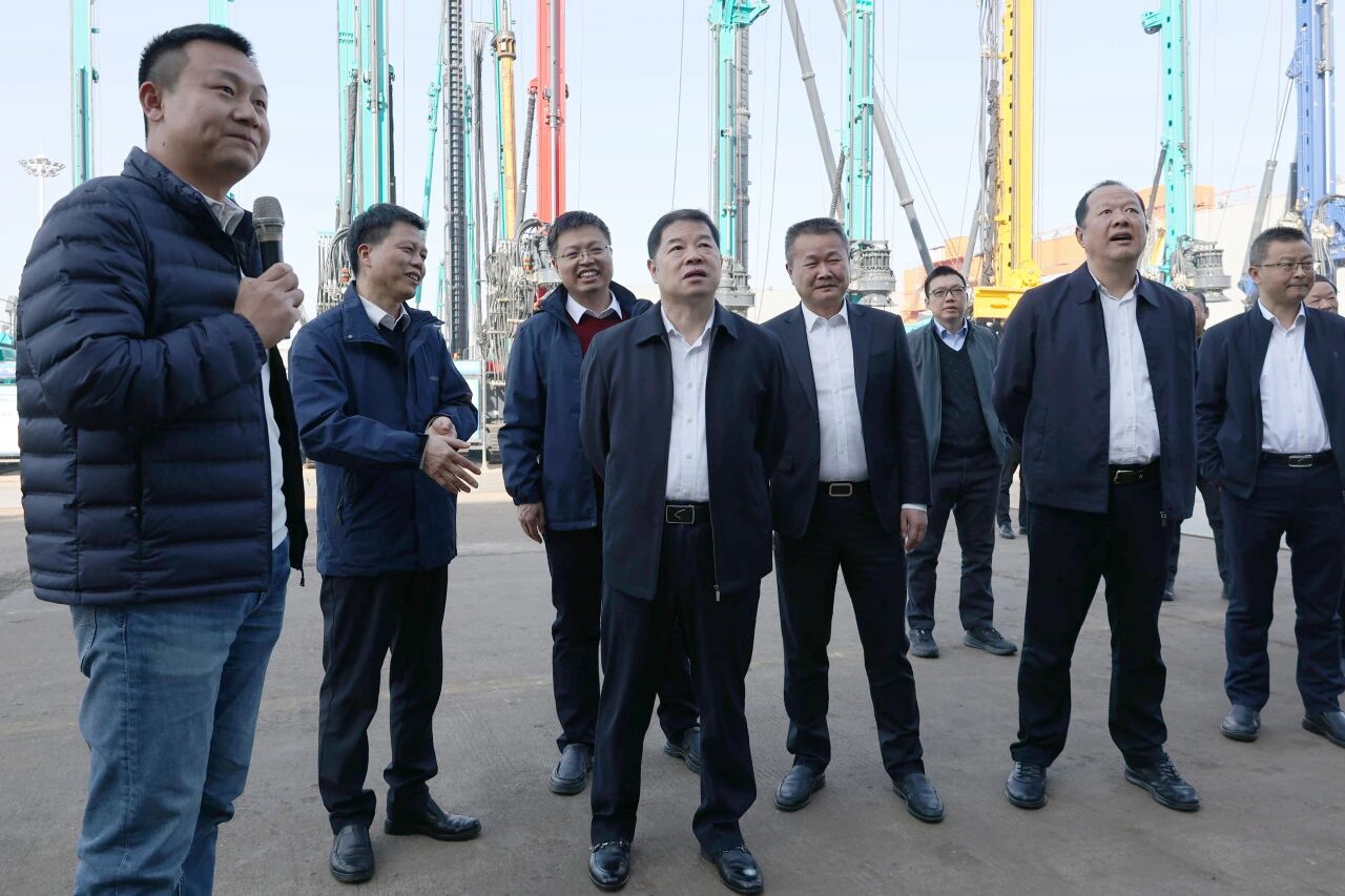 共謀合作、共贏發(fā)展！中國能建葛洲壩集團黨委書記、董事長譚華到訪山河智能