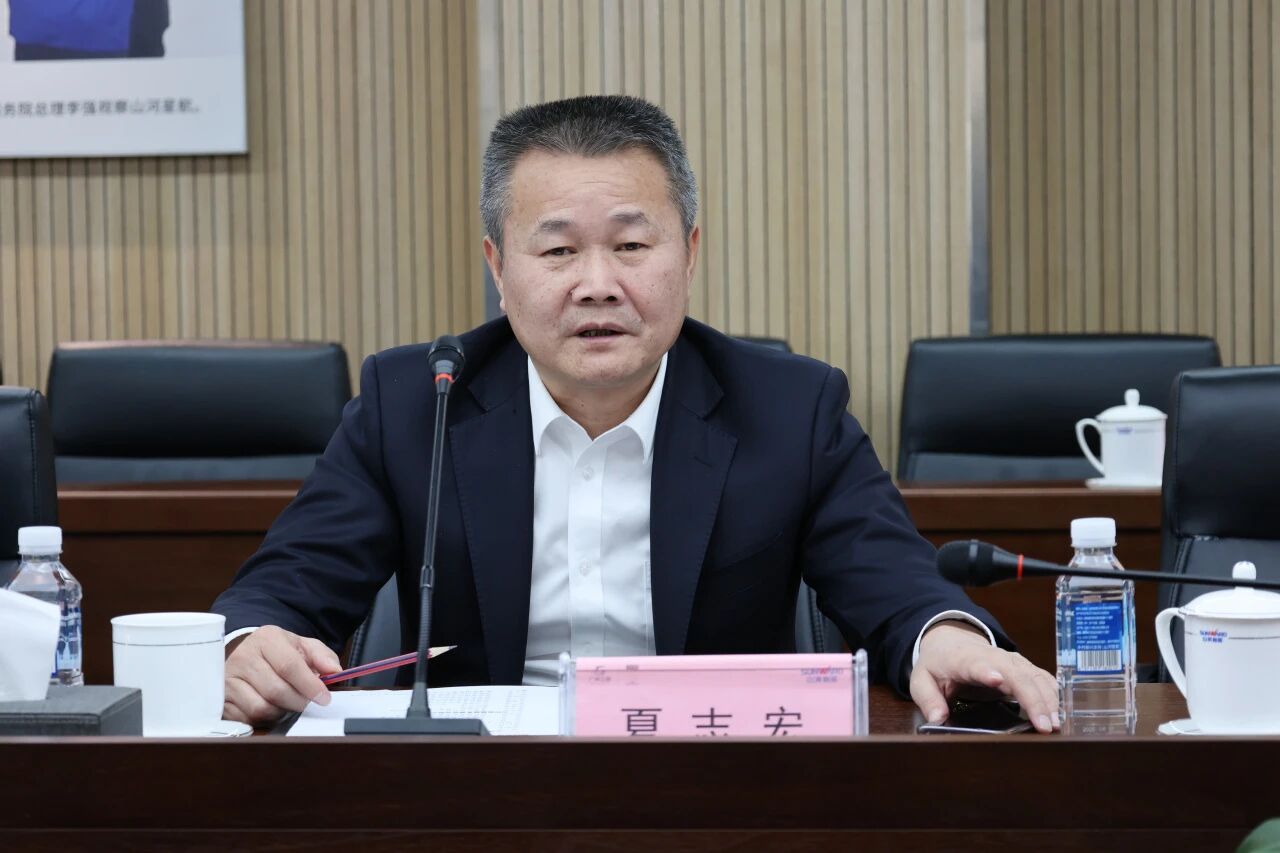 共謀合作、共贏發(fā)展！中國能建葛洲壩集團黨委書記、董事長譚華到訪山河智能