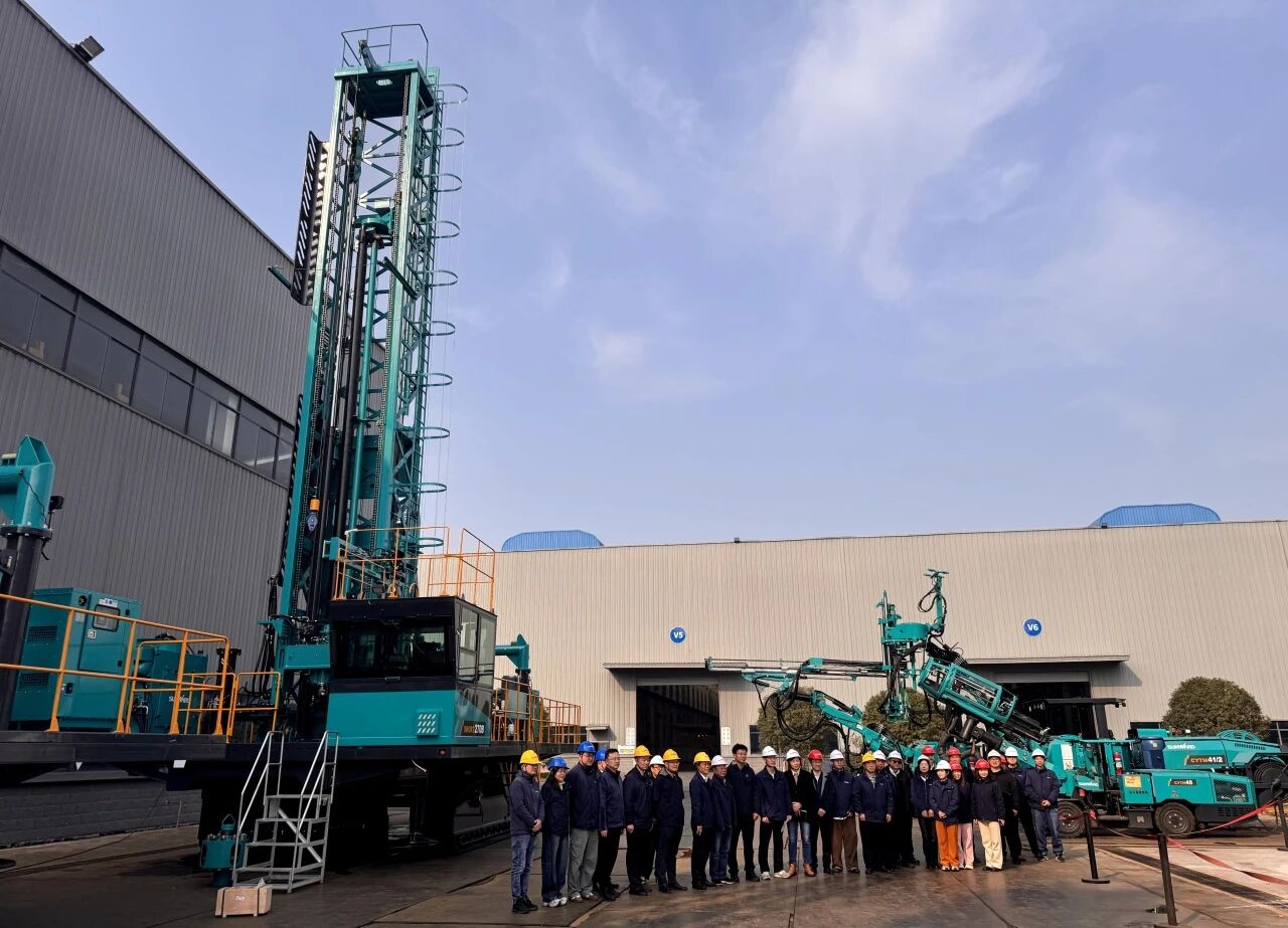 山河智能最大牙輪鉆機(jī)進(jìn)軍南美高端礦山市場，彰顯中國制造硬實(shí)力