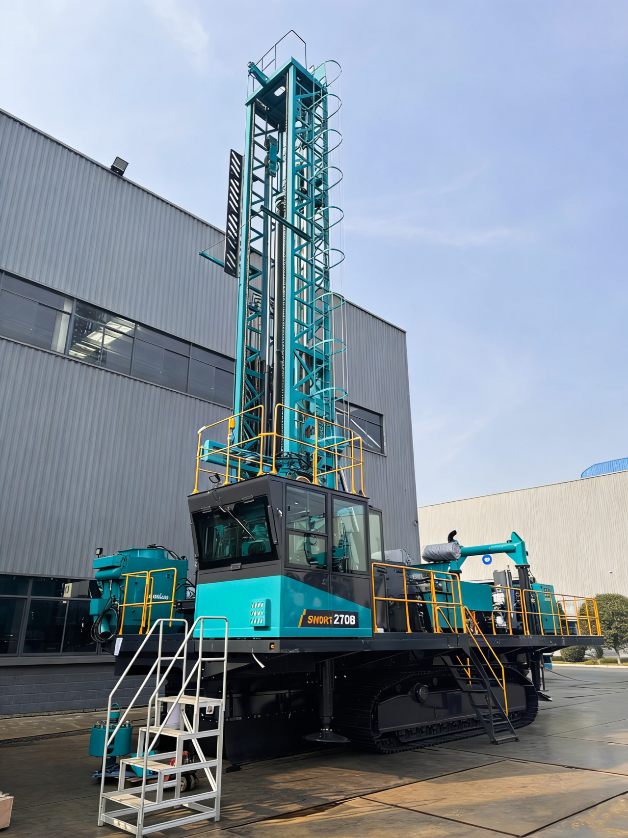 山河智能最大牙輪鉆機(jī)進(jìn)軍南美高端礦山市場，彰顯中國制造硬實(shí)力