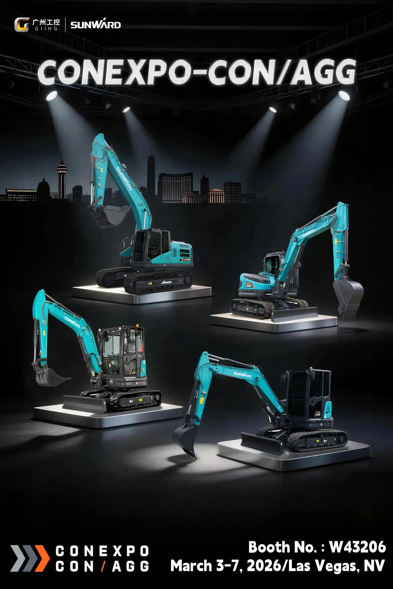 山河智能與您相約2026美國拉展！