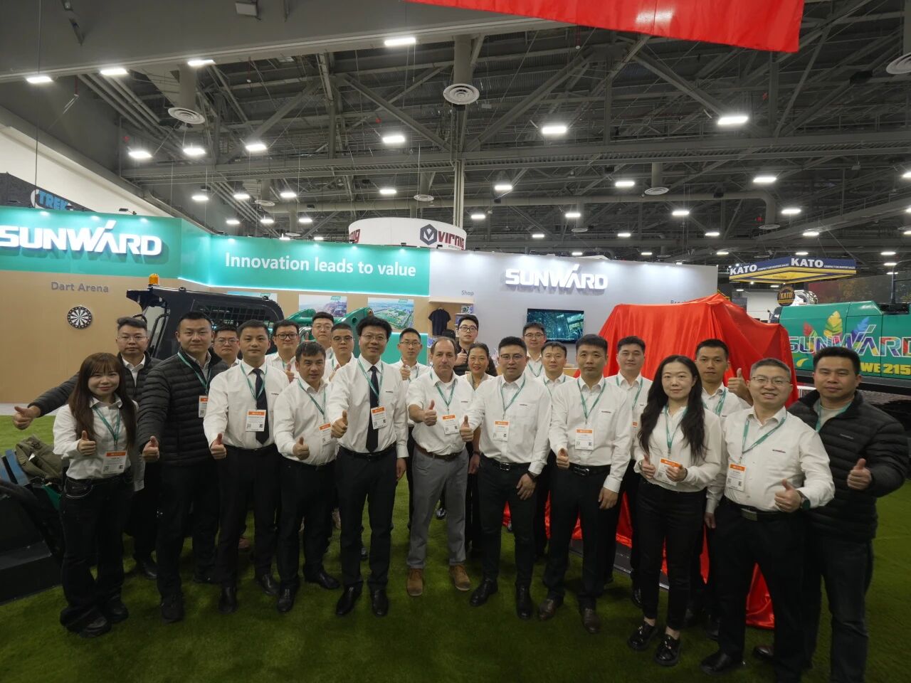 山河智能閃耀2026美國拉展，新品首發(fā)引關(guān)注