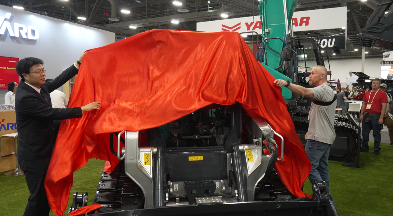 山河智能閃耀2026美國拉展，新品首發(fā)引關(guān)注