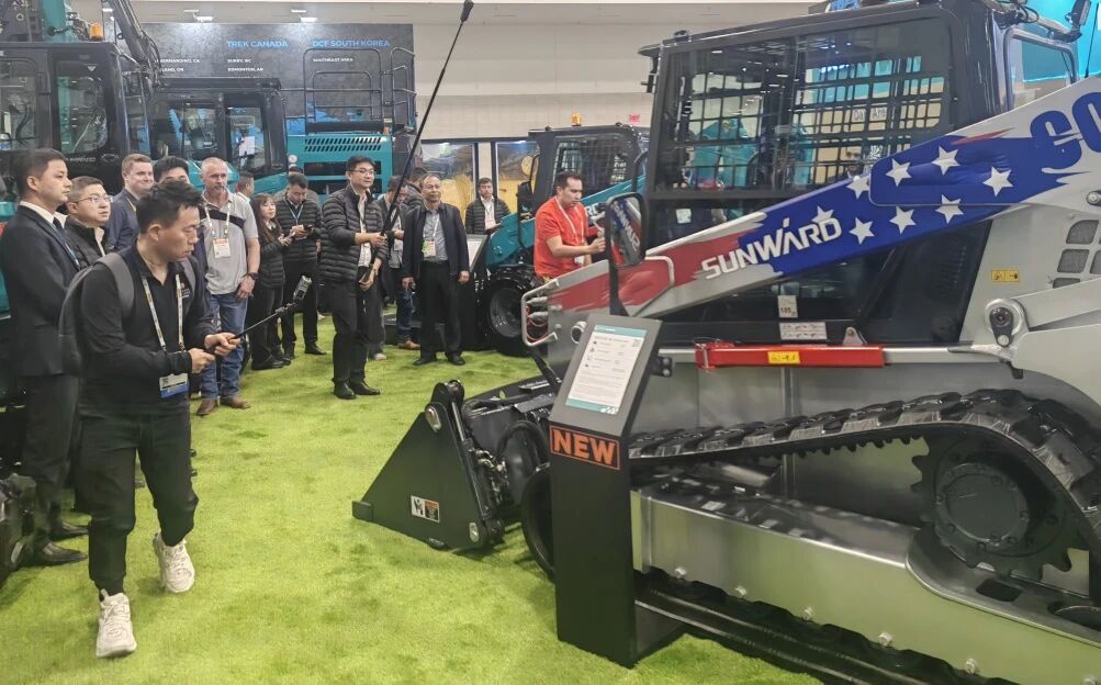 山河智能閃耀2026美國拉展，新品首發(fā)引關(guān)注