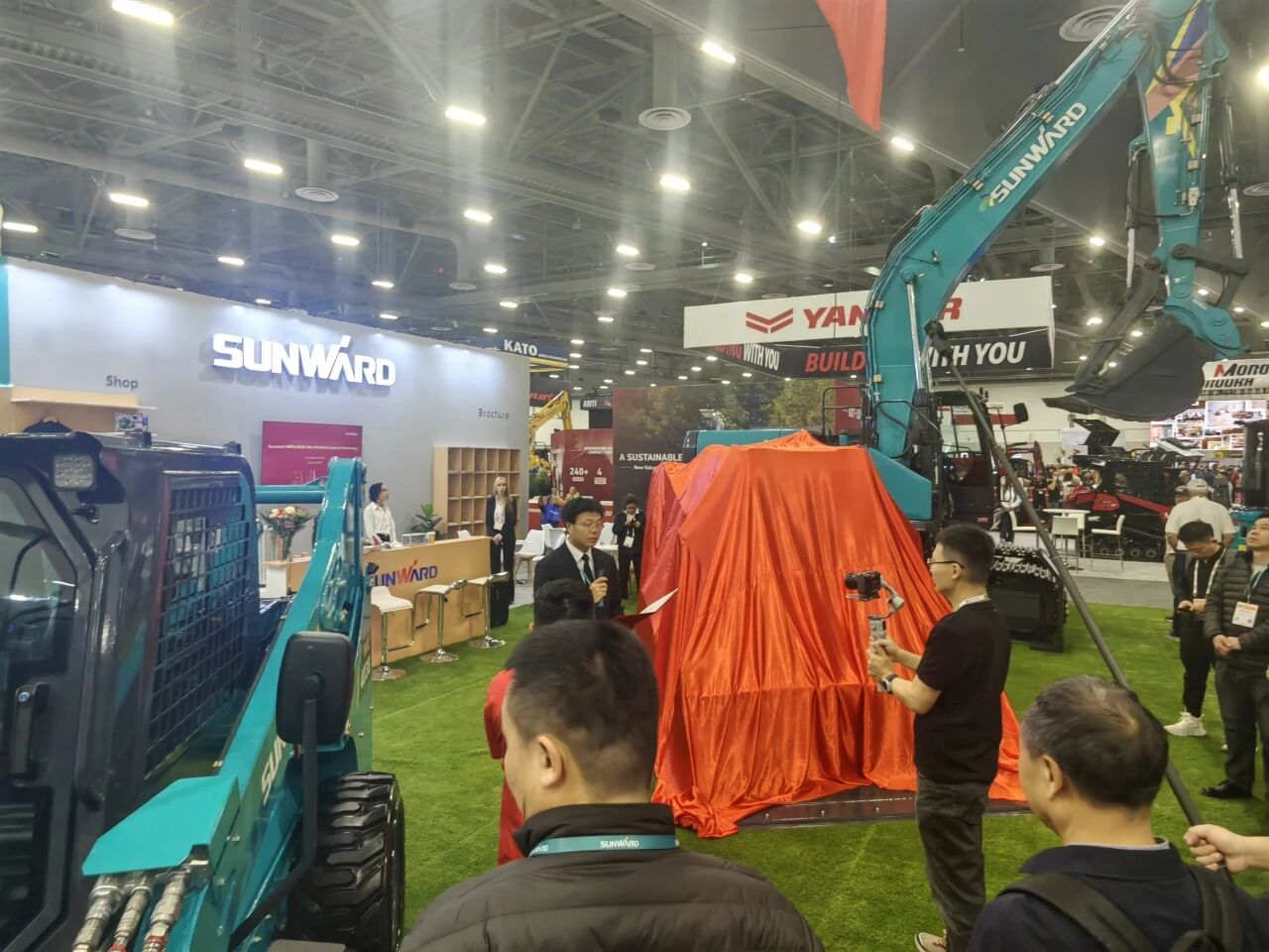 山河智能閃耀2026美國拉展，新品首發(fā)引關(guān)注