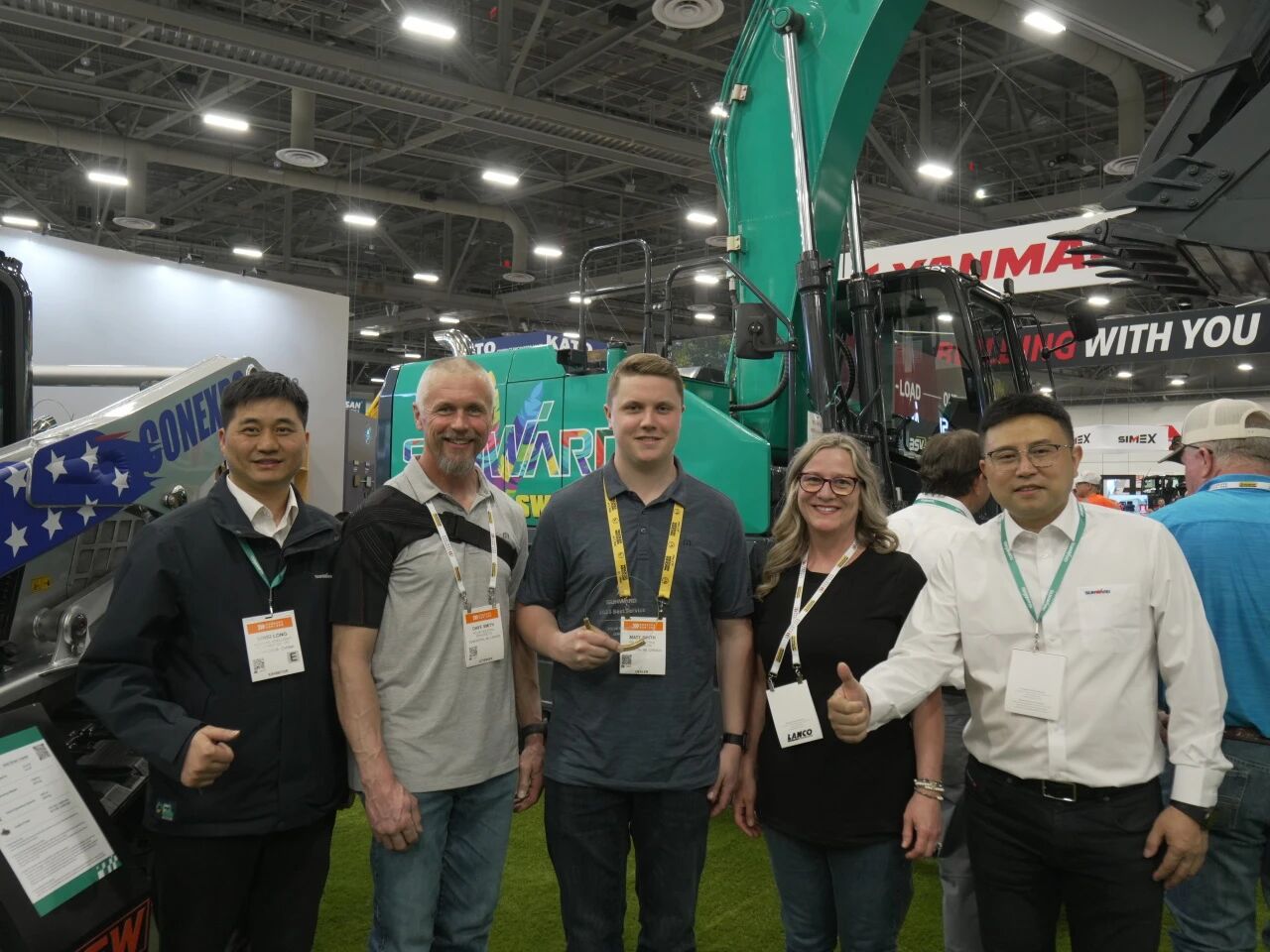 山河智能閃耀2026美國拉展，新品首發(fā)引關(guān)注