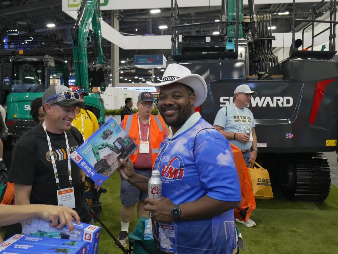 山河智能閃耀2026美國拉展，新品首發(fā)引關(guān)注